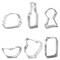 CookieCutter.com Summer Picnic BBQ Grill Cookie Cutter 6 Pc Set HS0466 - USA Made